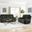 Dalton Lucky Charcoal Power Reclining Living Room Set