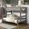 Damaris Twin/Full Bunk Bed In Gray