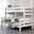 Damaris Twin/Full Bunk Bed In White
