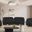 Daphne Chenille Fabric Living Room Set In Black and Natural