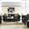 Darcy Black Living Room Set