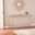 Darrin Narrow Long Console Table With Mirrored Top In Gold