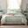 Dawn 9 Piece Cotton Percale Comforter Set In Sage Green