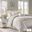 Dawn Polyester And Cotton Percale Printed 9 Piece Queen Comforter Set In Yellow