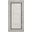 Dekor Modern 2' x 4' Modern Indoor Rug In Grey and Navy