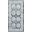 Dekor Vintage 2' x 4' Vintage Indoor Rug In Grey and Navy