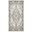Dekor Vintage 2' x 4' Indoor Rug In Ivory and Charcoal