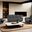 Demetrius Power Living Room Set In Dark Gray