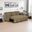 Denholme Sectional with Pull Out In Brown