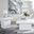 Devar Square Engineered Wood Occasional Table Set In White High Gloss
