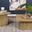 Devar Square Occasional Table Set In Mango