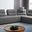 Divani Casa Glendale Modern Grey Fabric Modular Sectional Sofa