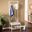 Dovanti Entryway Hall Tree Bench With Storage In Distressed White