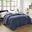 Dream Soft Heated Blanket In Navy