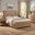 Driftwood Panel Bedroom Set In Light Wood