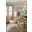 Driftwood Rectangle Dining Room Set with Two 20 Inch Leaves In Light Wood