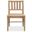 Driftwood Splatback Side Chair In Light Wood