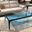 Dynasty Occasional Table Set In Ocean Blue