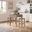 Eastern Tides 3 Piece Backless Counter Height Dining Set In Bisque