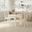 Eastern Tides 3 Piece Cross Back Dining Set In Brushed White