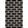 Edgy Collection Hand-Tufted Bamboo Silk and Wool Area Rug, 9' 9" x 13' 9" In Black and Ivory