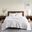 Egyptian Cotton Solid Twin Blanket In White