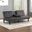 Eidsberg Futon Sofa Bed with Drop Down Table In Gray