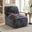 Elardo Accent Chair In Charcoal Gray