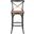 Eleanor Hickory and Medium Brown X-Back Bar Stool
