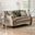 Elicia Loveseat In Champagne
