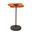 Elijah Accent Table In Red and Matte Black