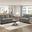 Ellery Living Room Set In Gray