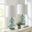Ellipse Table Lamp Set Of 2 In Blue