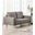 Elverum Loveseat In Charcoal Gray