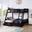 Emilee Twin Over Full Bunk Bed In Black