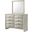 Emily Dresser Mirror In White
