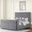 Encore King Panel Bed In Gray
