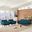 Engage Azure Arm Chairs and Loveseat Set of 3