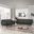 Engage Gray Loveseat and Sofa Set of 2