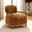 Eramo Accent Chair In Camel Brown