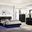 Erlach California King Bed In Black and Chrome