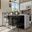 Euston Wicker Barstool In Black