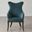 Evelyn Chair In Dragonfly Velvet