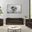 Everett Chenille Fabric Living Room Set In Brown