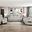 Fairway Power Double Reclining Living Room Set In Cream