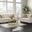Fanciful Living Room Set In Stone