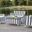 Figueroa 4 Piece Outdoor Set In White Navy