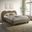 Finamore Eastern king Bed In Brown Velvet