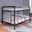 Finnerty Full Over Full Bunk Bed In Black