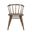 Fitz Curved Back Spindle Dining Chair Set of 2 In Chestnut